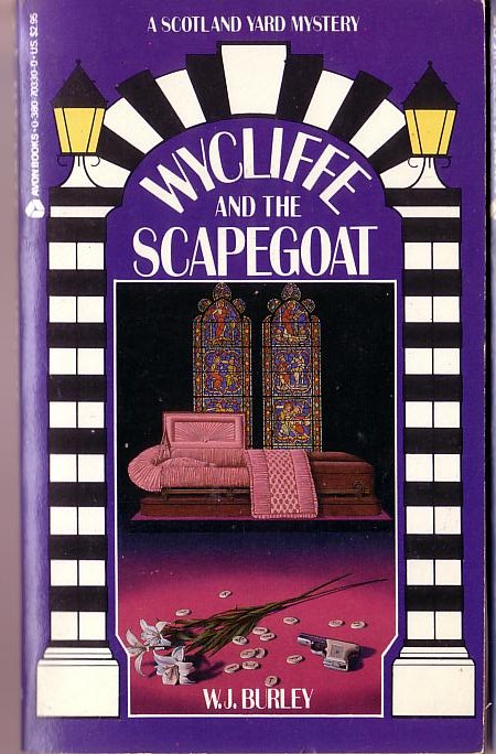 W.J. Burley  WYCLIFFE AND THE SCAPEGOAT front book cover image