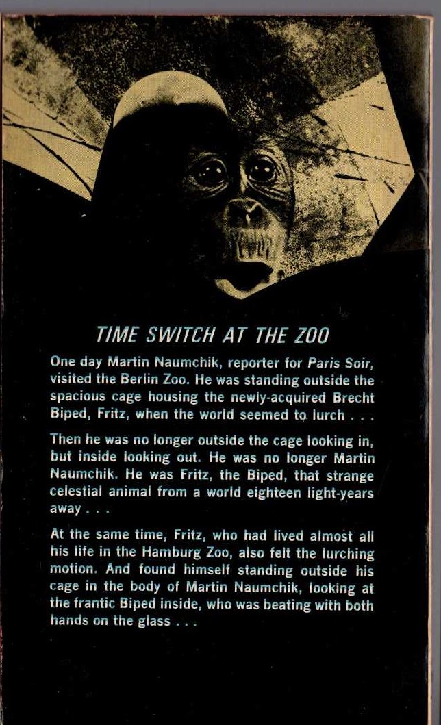 Damon Knight  MIND SWITCH magnified rear book cover image