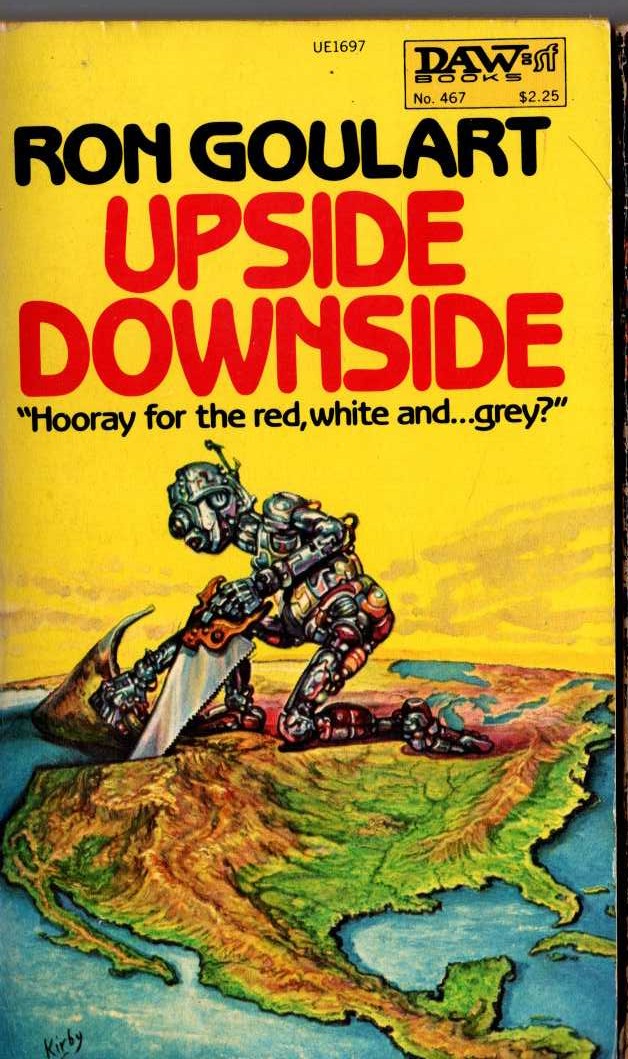 Ron Goulart  UPSIDE DOWNSIDE front book cover image