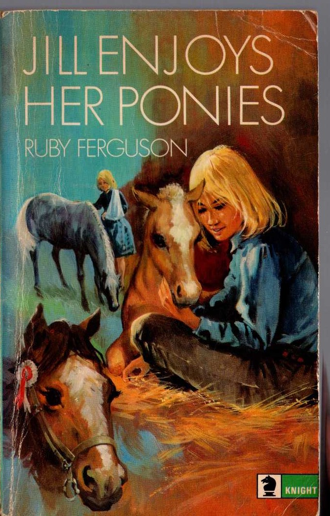 Ruby Ferguson  JILL ENJOYS HER PONIES front book cover image