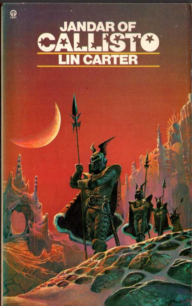 Lin Carter  JANDAR OF CALLISTO front book cover image