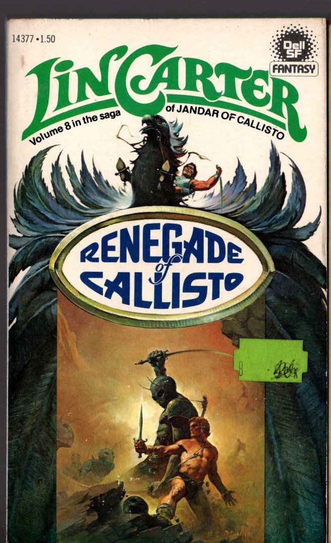 Lin Carter  RENEGADE OF CALLISTO front book cover image
