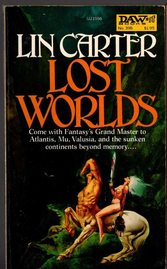 Lin Carter  LOST WORLDS front book cover image