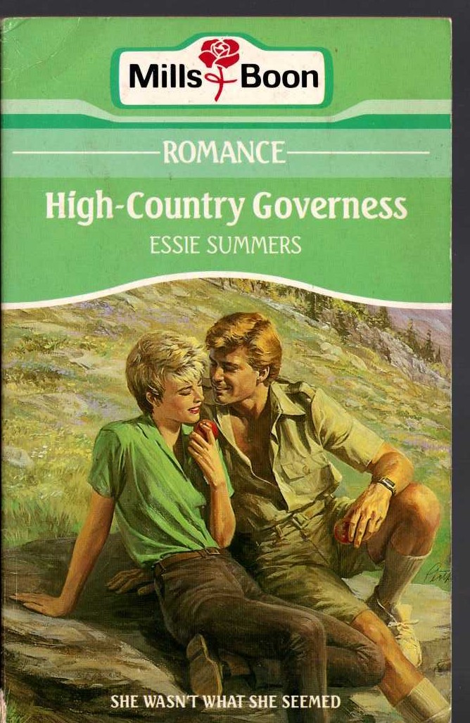 Essie Summers  HIGH-COUNTRY GOVERNESS front book cover image