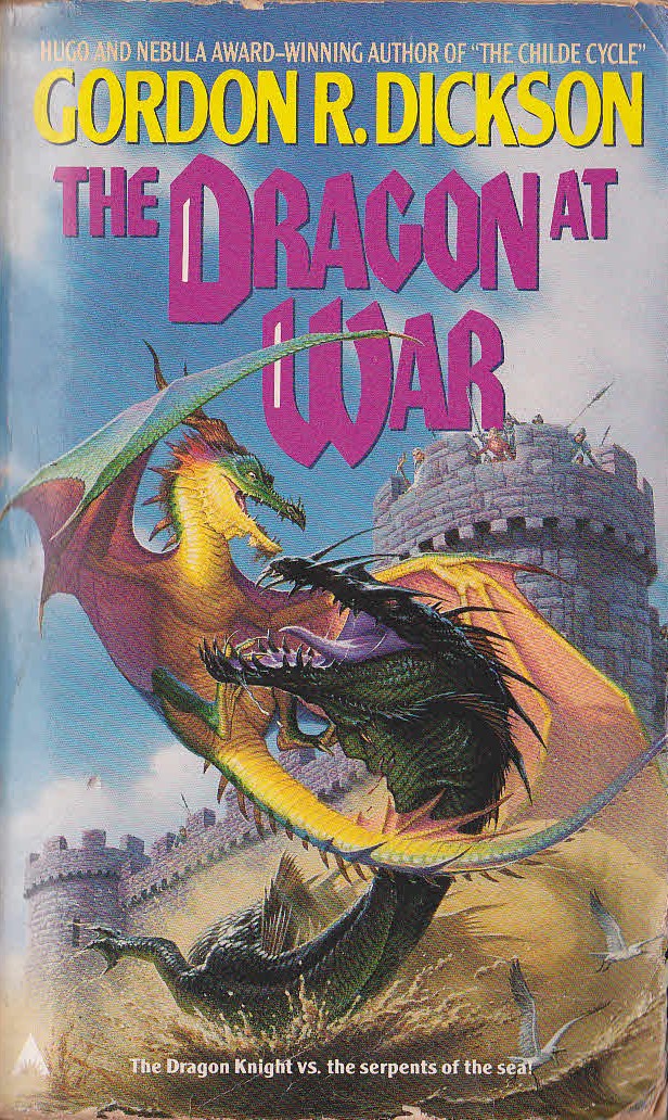 Gordon R. Dickson  THE DRAGON AT WAR front book cover image