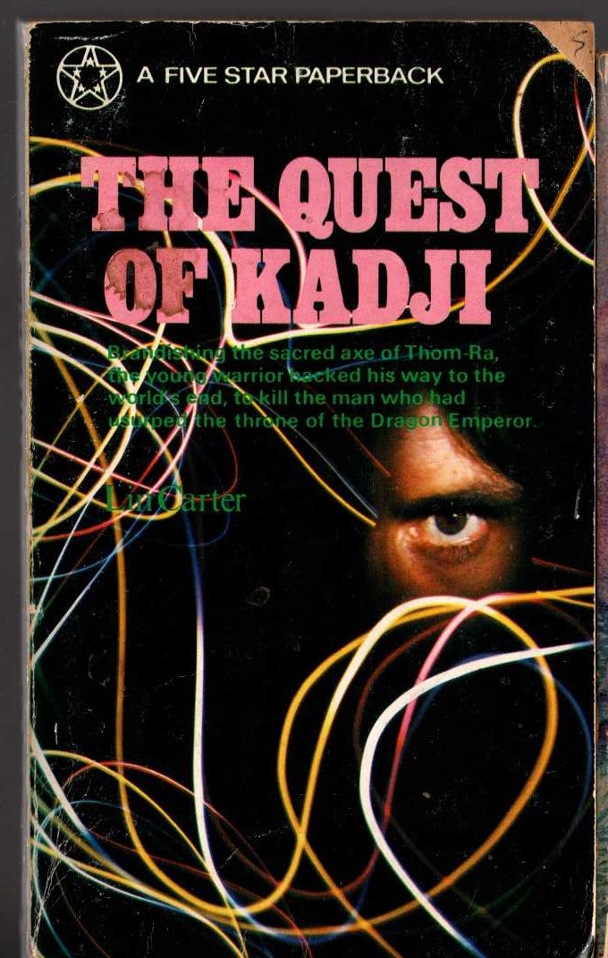 Lin Carter  THE QUEST OF KADJI front book cover image