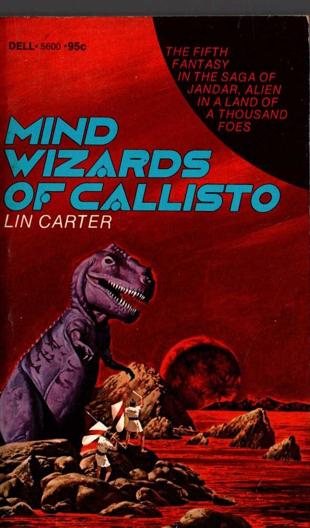 Lin Carter  MIND WIZARDS OF CALLISTO front book cover image