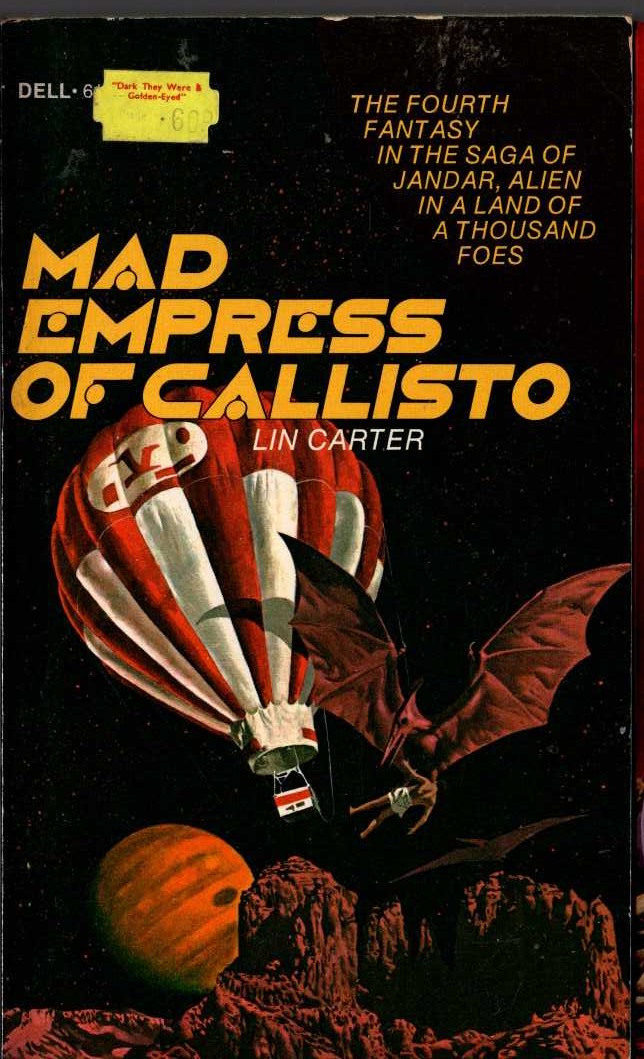 Lin Carter  MAD EMPRESS OF CALLISTO front book cover image