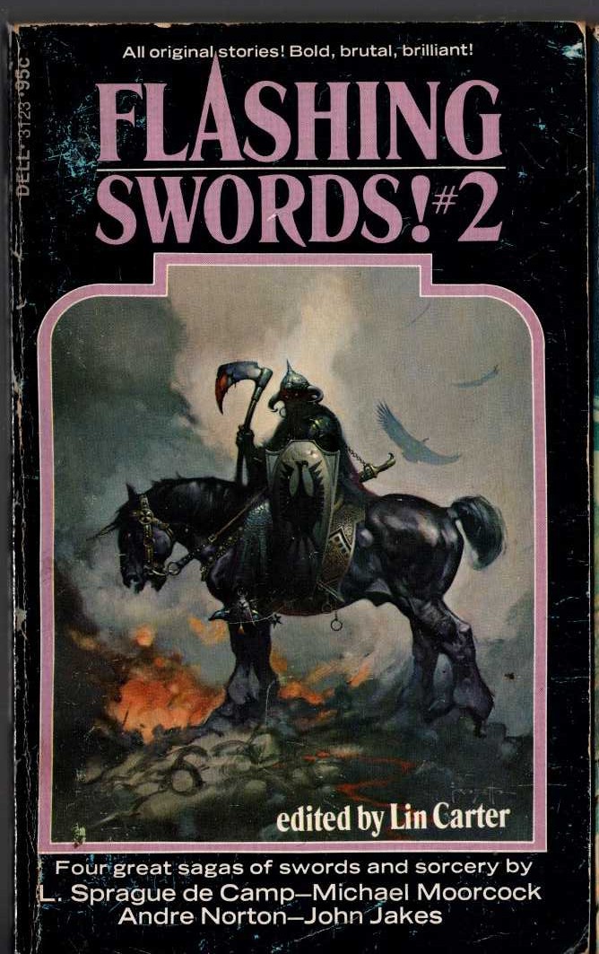 Lin Carter  FLASHING SWORDS! #2 front book cover image