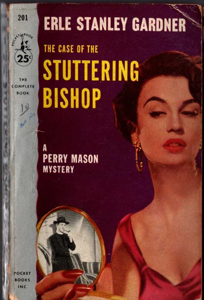 Erle Stanley Gardner  THE CASE OF THE STUTTERING BISHOP front book cover image