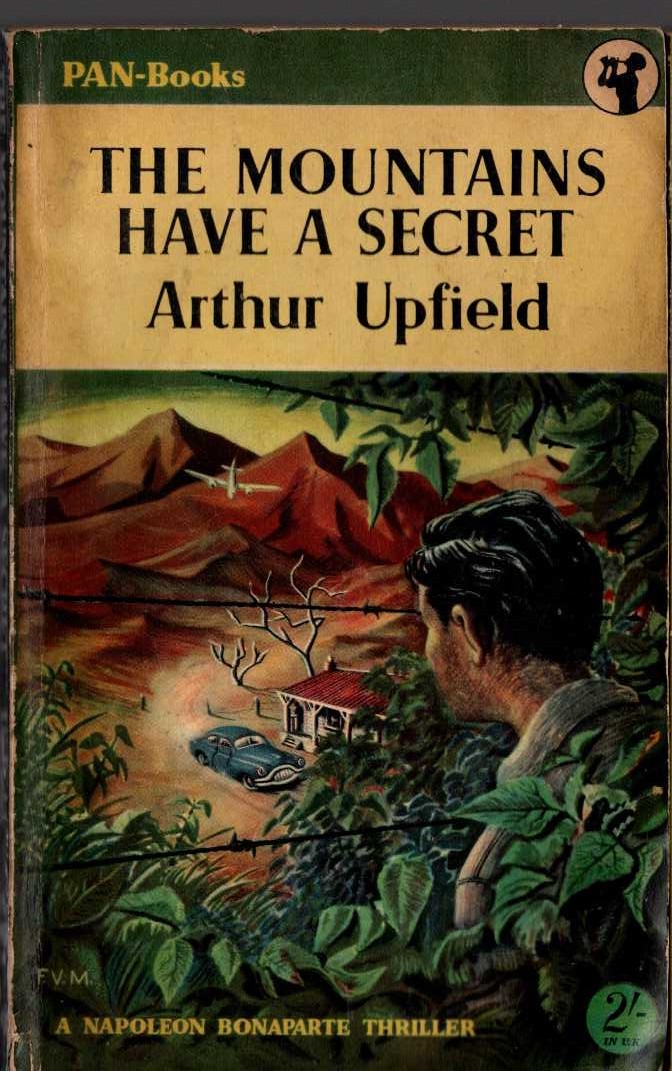 Arthur Upfield  THE MOUNTAINS HAVE A SECRET front book cover image