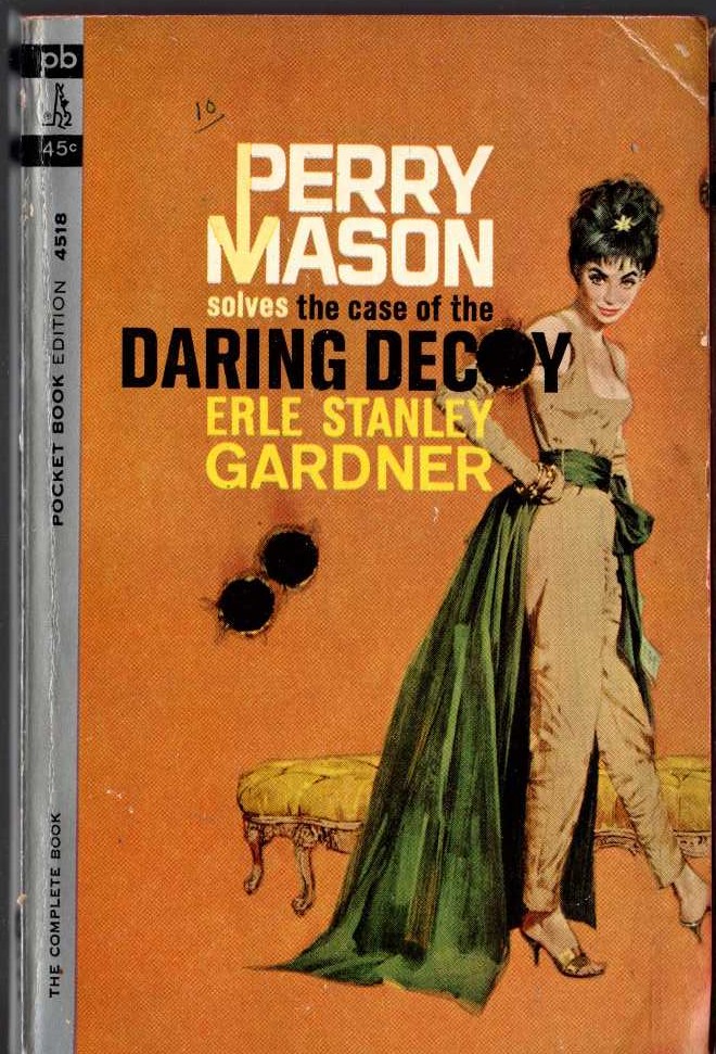 Erle Stanley Gardner  THE CASE OF THE DARING DECOY front book cover image