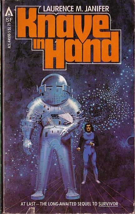 Laurence M. Janifer  KNAVE IN HAND front book cover image