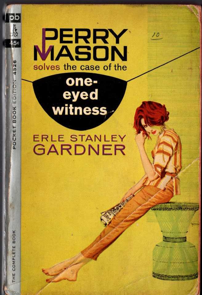 Erle Stanley Gardner  THE CASE OF THE ONE-EYED WITNESS front book cover image