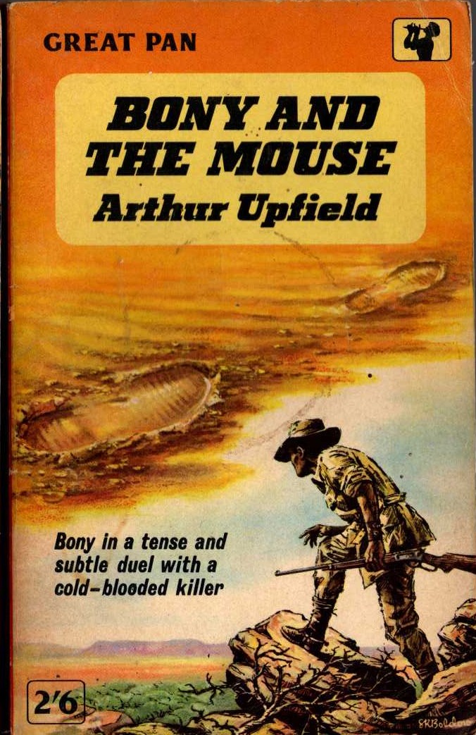 Arthur Upfield  BONY AND THE MOUSE front book cover image