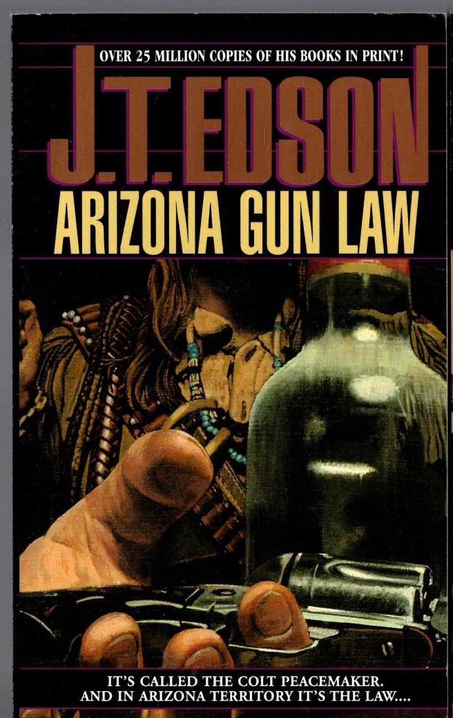 J.T. Edson  ARIZONA GUN LAW front book cover image