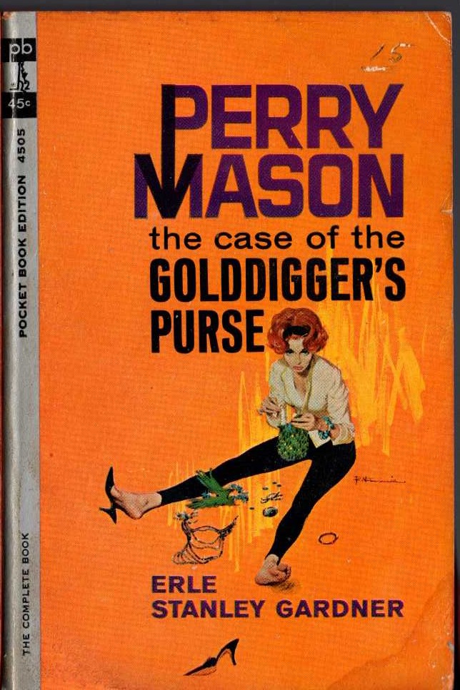 Erle Stanley Gardner  THE CASE OF THE GOLDDIGGER'S PURSE front book cover image