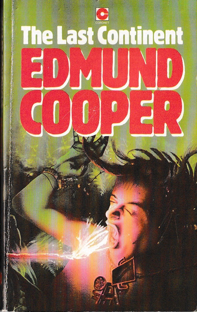 Edmund Cooper  THE LAST CONTINENT front book cover image