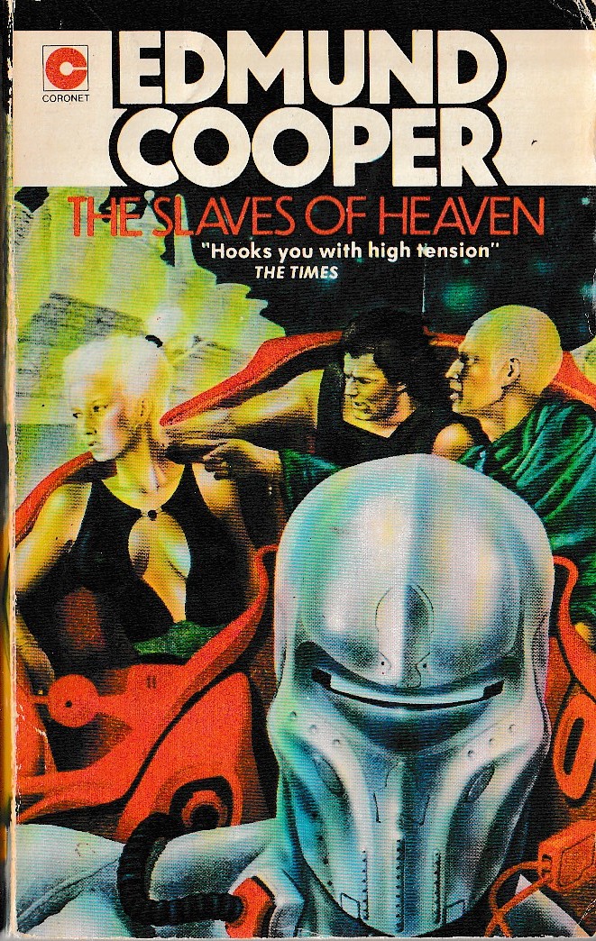 Edmund Cooper  THE SLAVES OF HEAVEN front book cover image