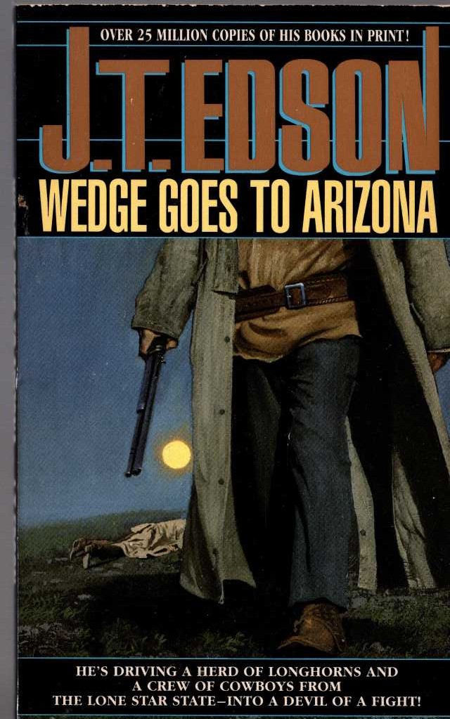 J.T. Edson  WEDGE GOES TO ARIZONA front book cover image