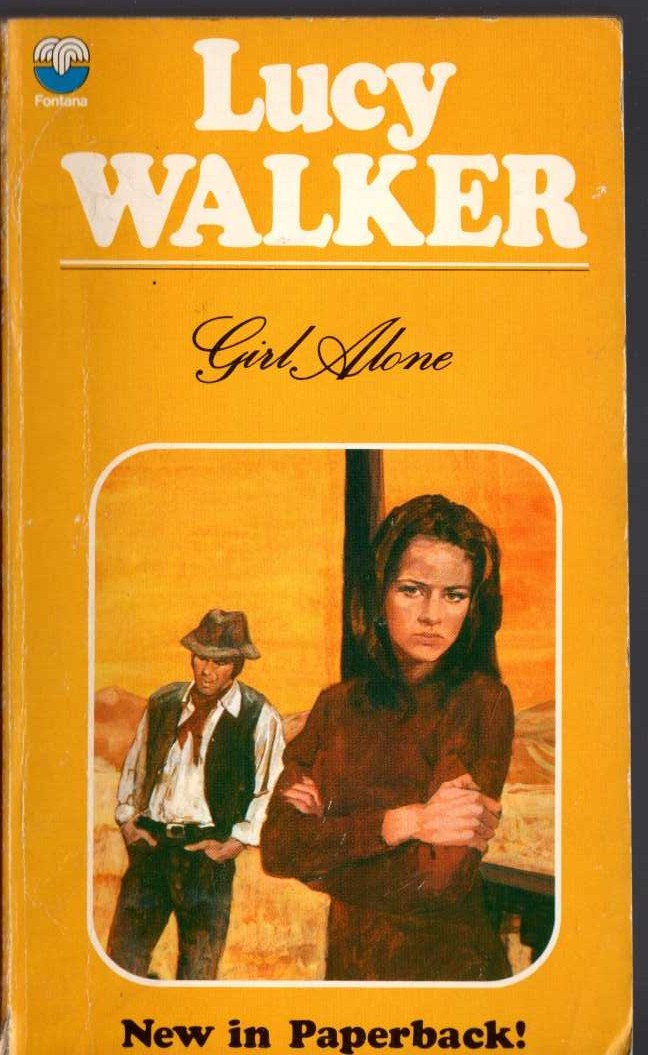 Lucy Walker  GIRL ALONE front book cover image