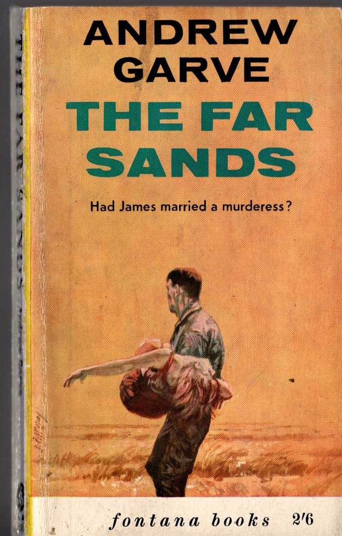 Andrew Garve  THE FAR SANDS front book cover image