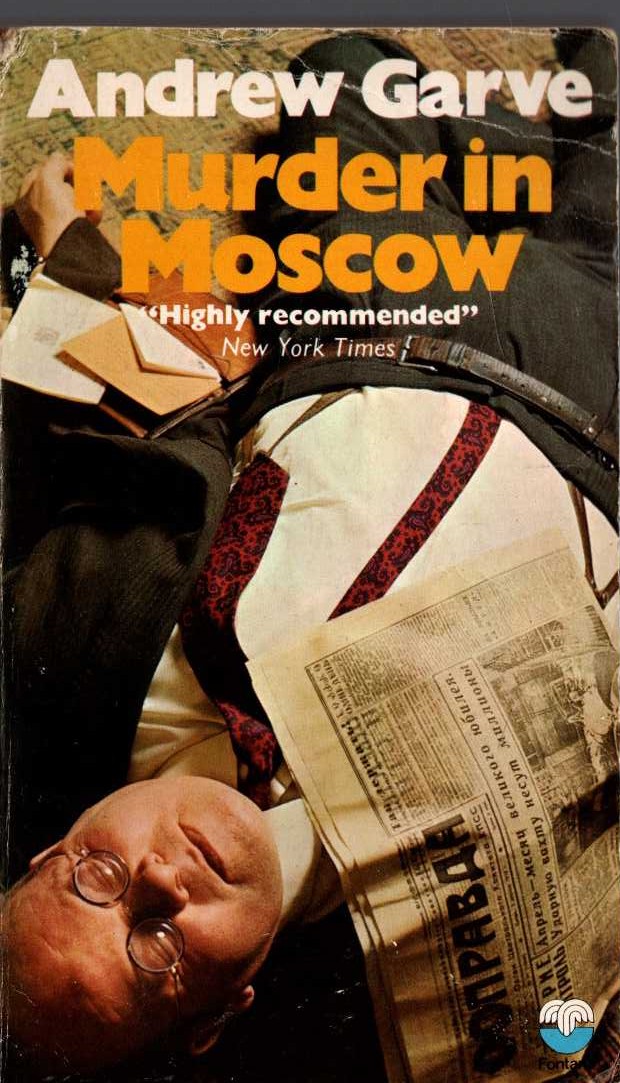 Andrew Garve  MURDER IN MOSCOW front book cover image