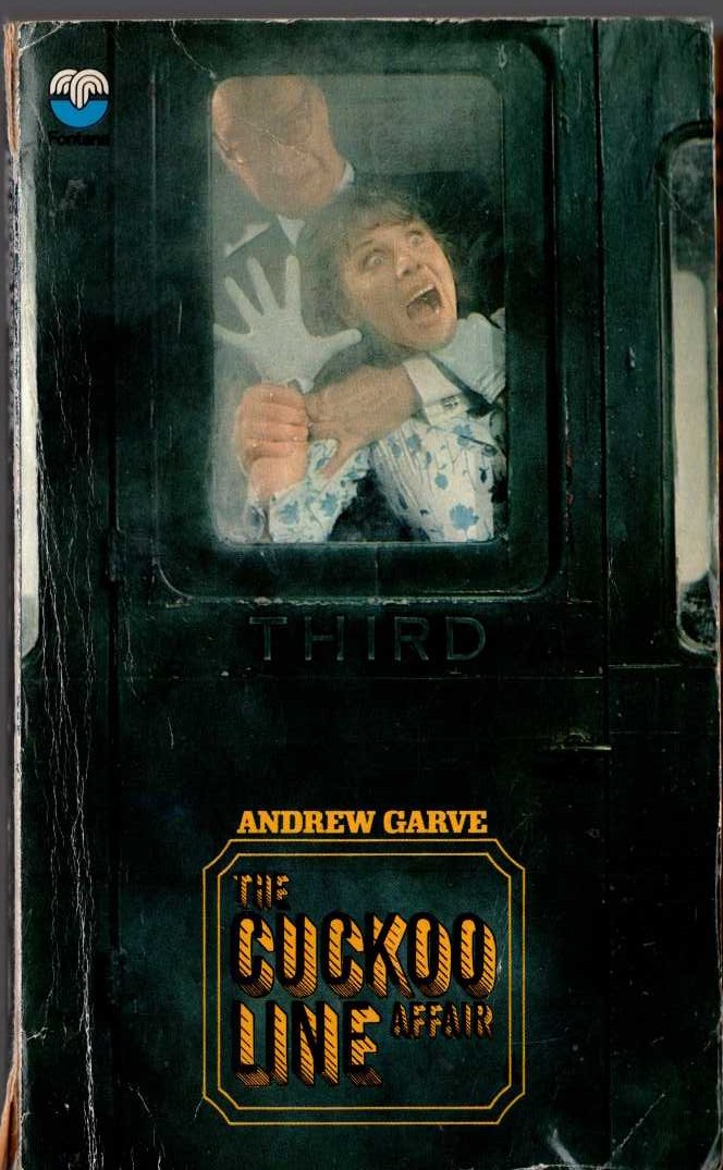 Andrew Garve  THE CUCKOO LINE AFFAIR front book cover image