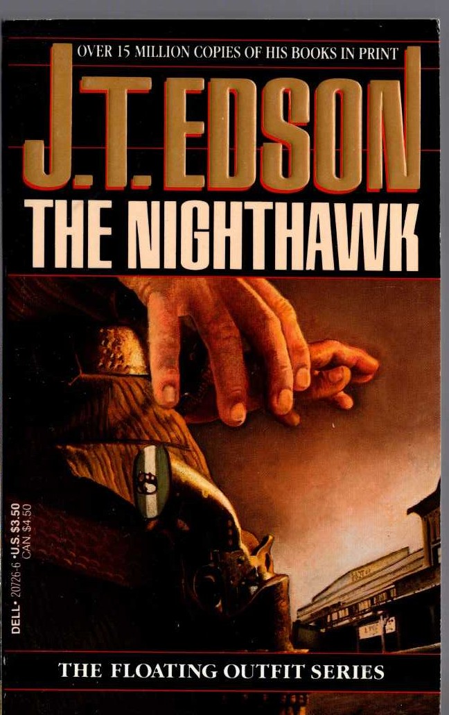 J.T. Edson  THE NIGHTHAWK front book cover image
