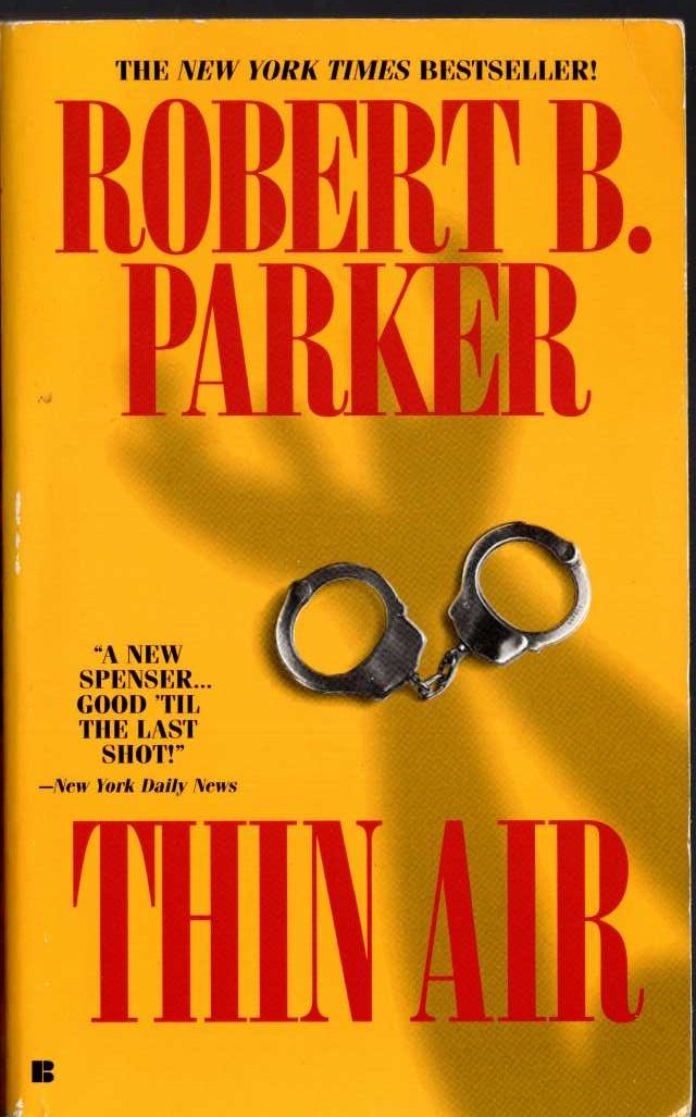 Robert B. Parker  THIN AIR front book cover image
