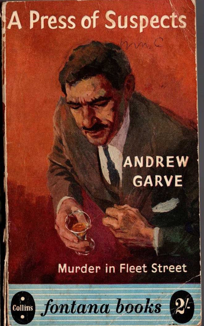 Andrew Garve  A PRESS OF SUSPECTS front book cover image