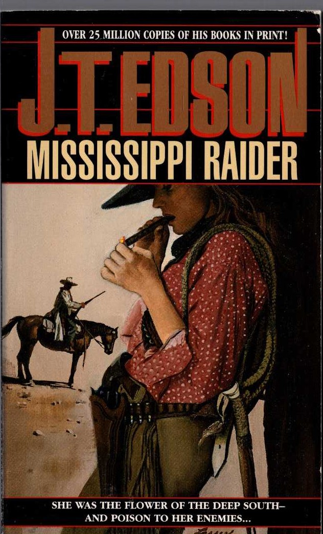 J.T. Edson  MISSISSIPP RAIDER front book cover image