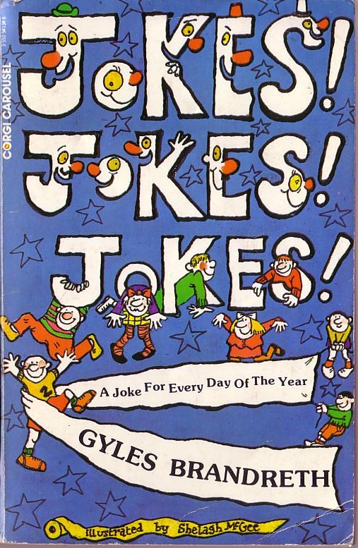 Gyles Brandreth  JOKES! JOKES! JOKES!: A JOKE FOR EVERY DAY OF THE YEAR front book cover image