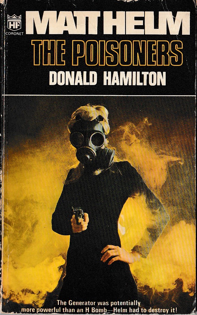 Donald Hamilton  THE POISONERS front book cover image