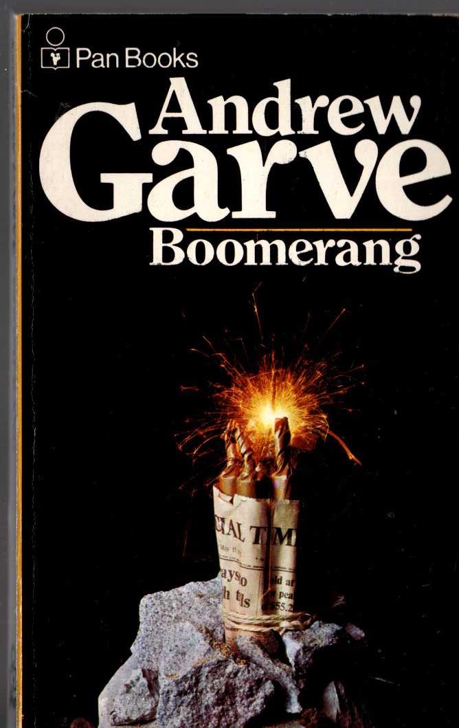 Andrew Garve  BOOMERANG front book cover image
