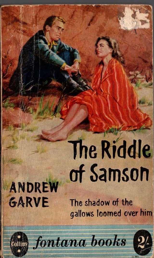 Andrew Garve  THE RIDDLE OF SAMSON front book cover image