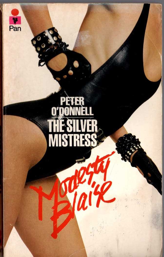 Peter O'Donnell  THE SILVER MISTRESS front book cover image