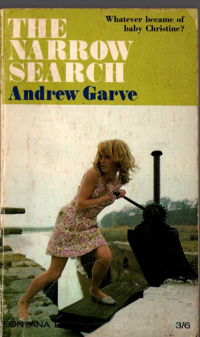 Andrew Garve  THE NARROW SEARCH front book cover image