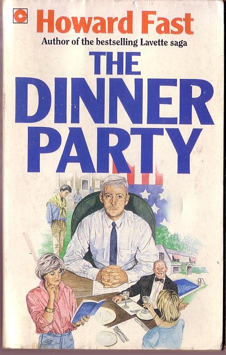 Howard Fast  THE DINNER PARTY front book cover image