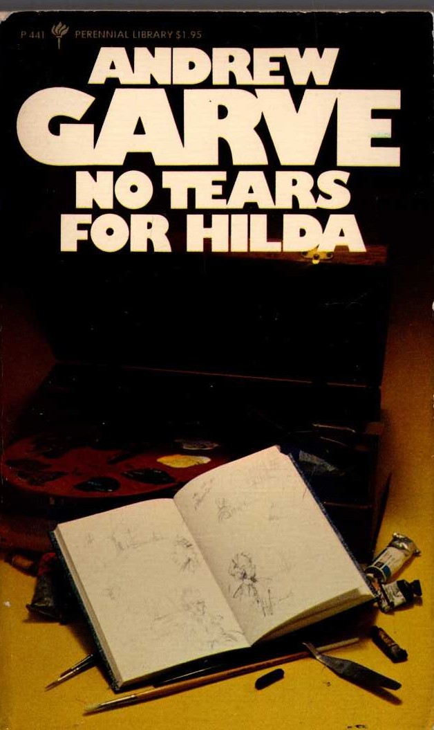 Andrew Garve  NO TEARS FOR HILDA front book cover image