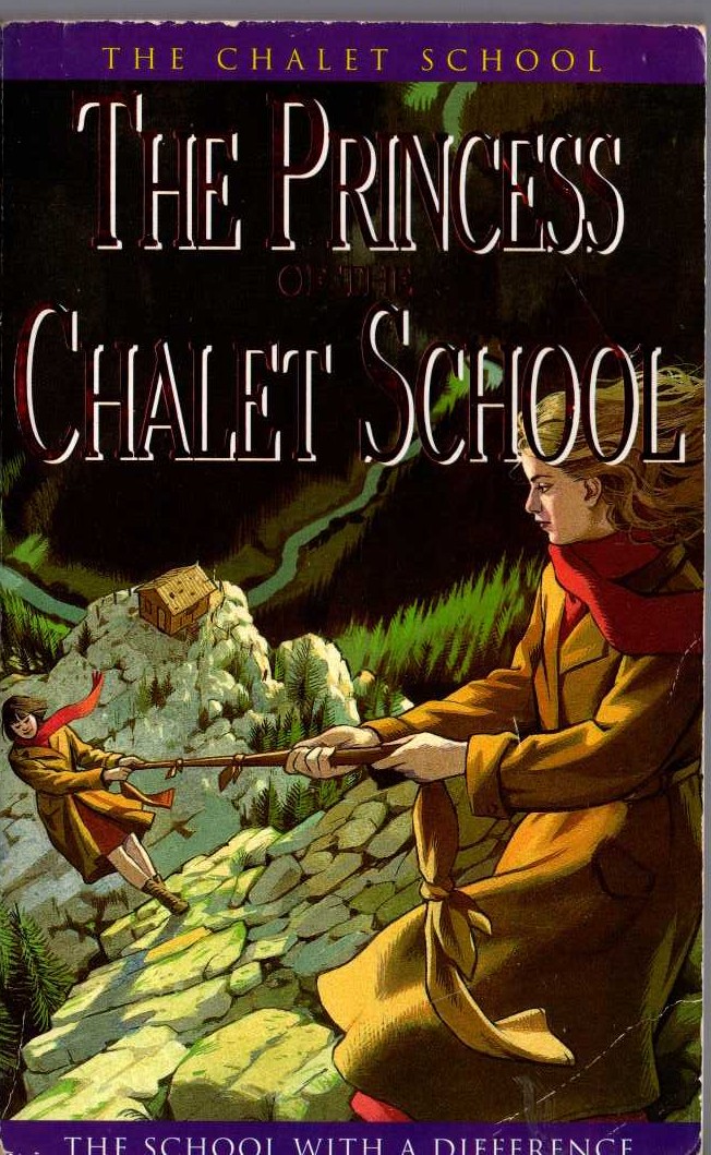 Elinor M. Brent-Dyer  THE PRINCESS OF THE CHALET SCHOOL front book cover image