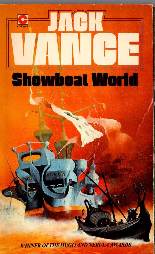 Jack Vance  SHOWBOAT WORLD front book cover image