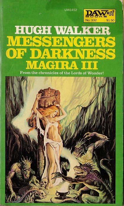 Hugh Walker  MESSENGERS OF DARKNESS. Magira 3 front book cover image