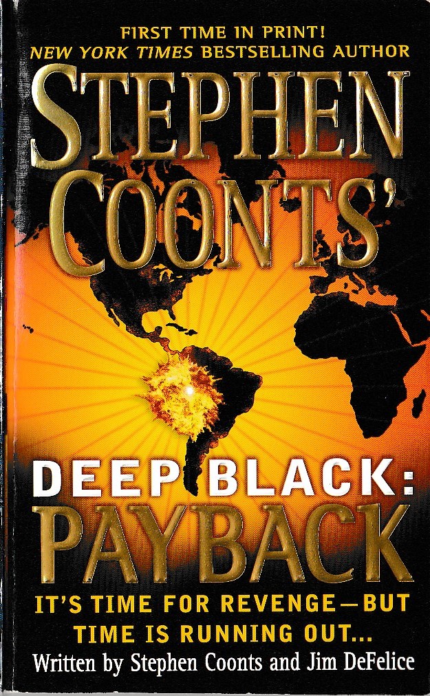 Stephen Coonts  DEEP BLACK: PAYBACK front book cover image