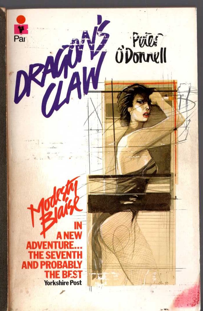 Peter O'Donnell  DRAGON'S CLAW front book cover image