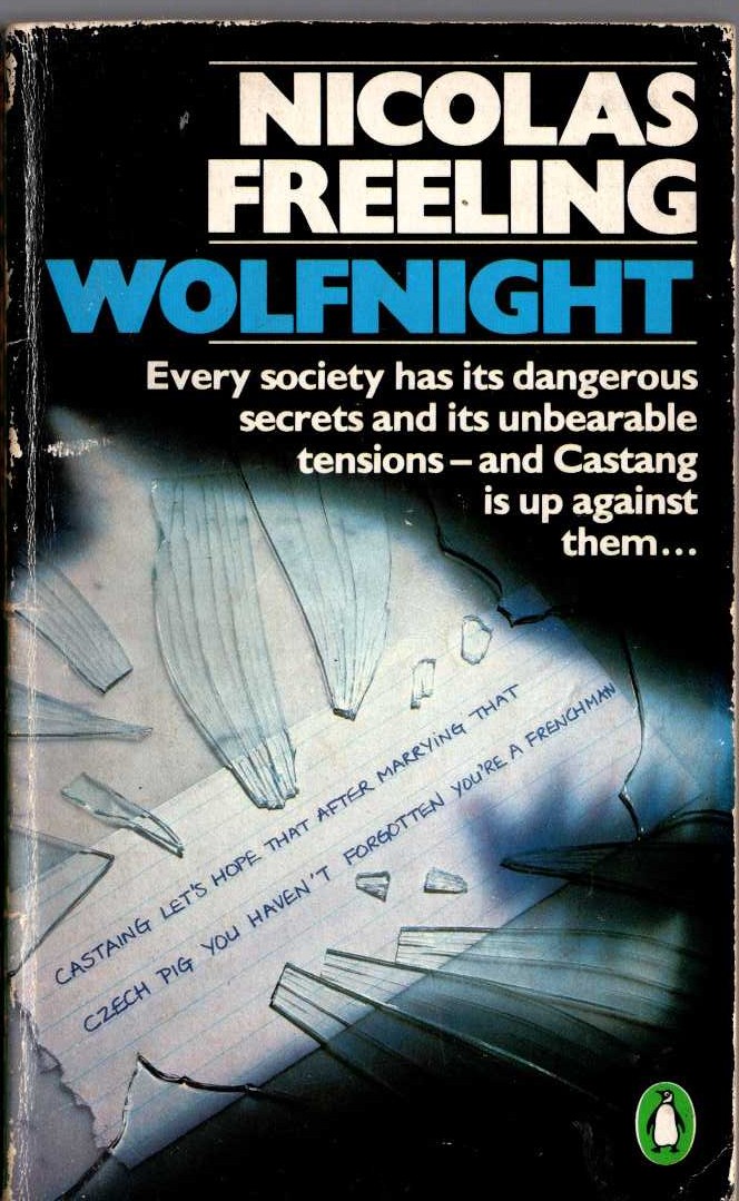 Nicolas Freeling  WOLFNIGHT front book cover image