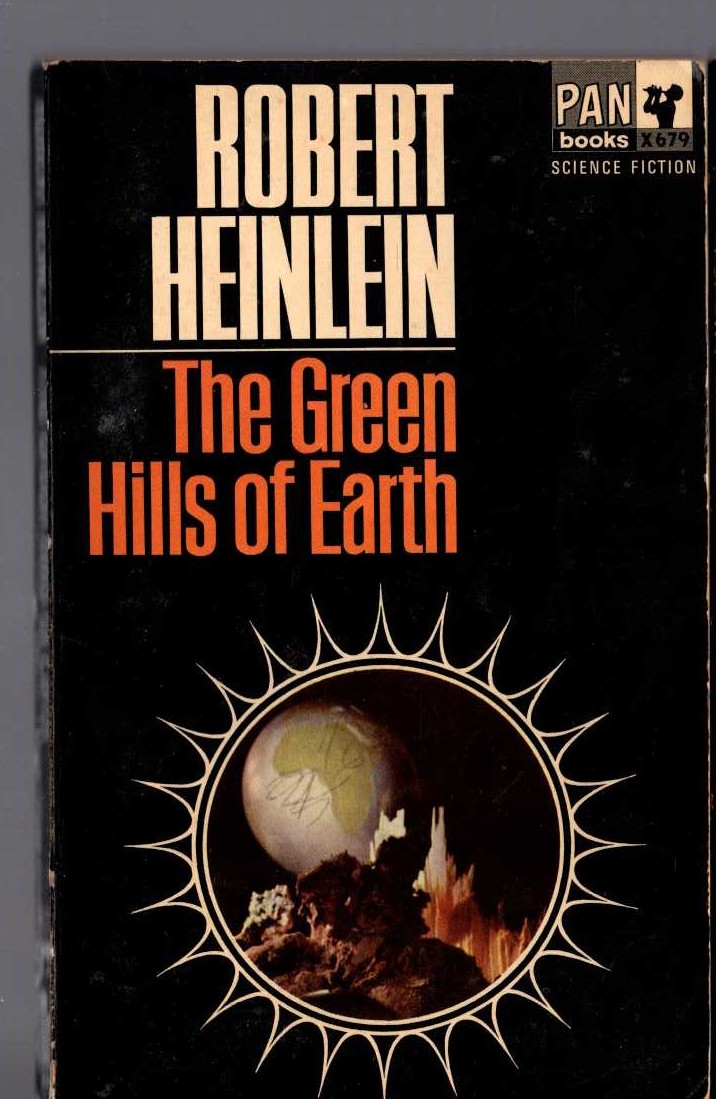 Robert A. Heinlein  THE GREEN HILLS OF EARTH front book cover image