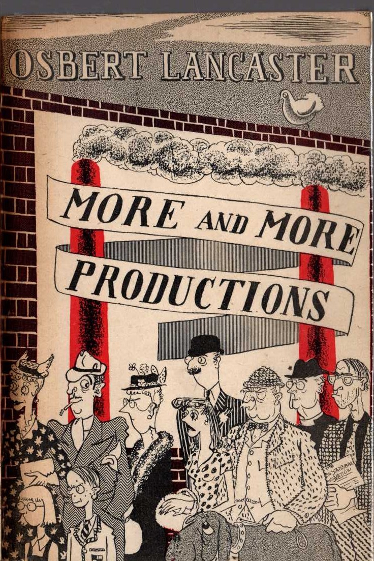 Osbert Lancaster  MORE AND MORE PRODUCTIONS front book cover image