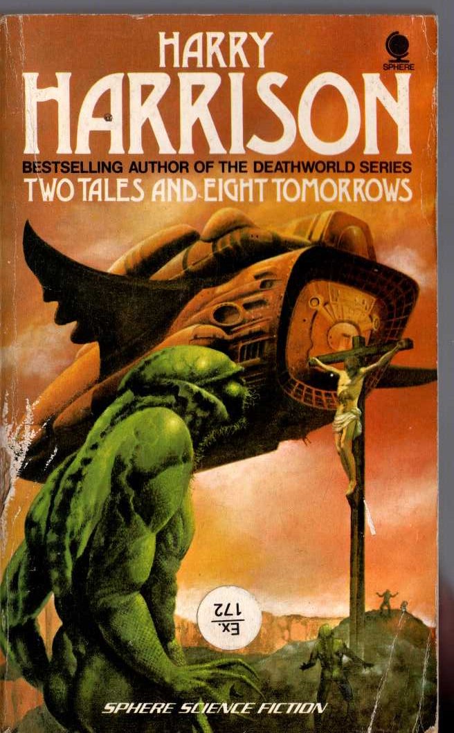 Harry Harrison  TWO TALES AND EIGHT TOMORROWS front book cover image
