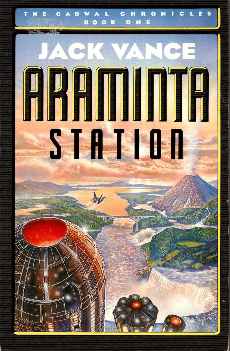 Jack Vance  ARAMINTA STATION front book cover image